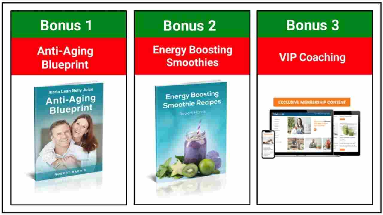 Ikaria Lean Belly Juice Reviews Bonuses